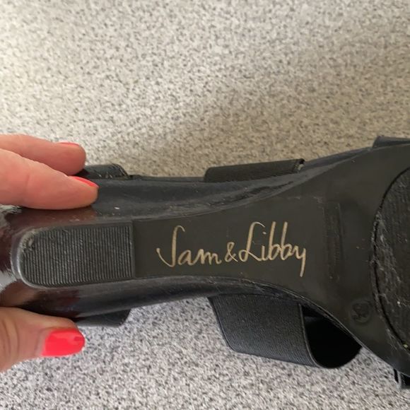 Sam & Libby SLPRICE Open Toe Wedge Sandals - Picture 10 of 10